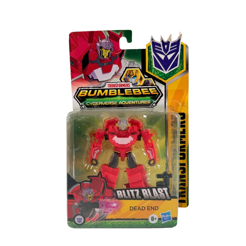 Transformers Bumblebee Cyberverse Adventures Dead End Blitz Blast Figure NIB